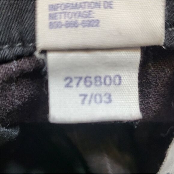 Tommy Hilfiger Y2K Pin Stripe Striped Black Pants - Picture 12 of 14